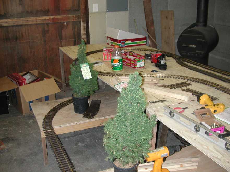 The following page is following the construction of a G scale model